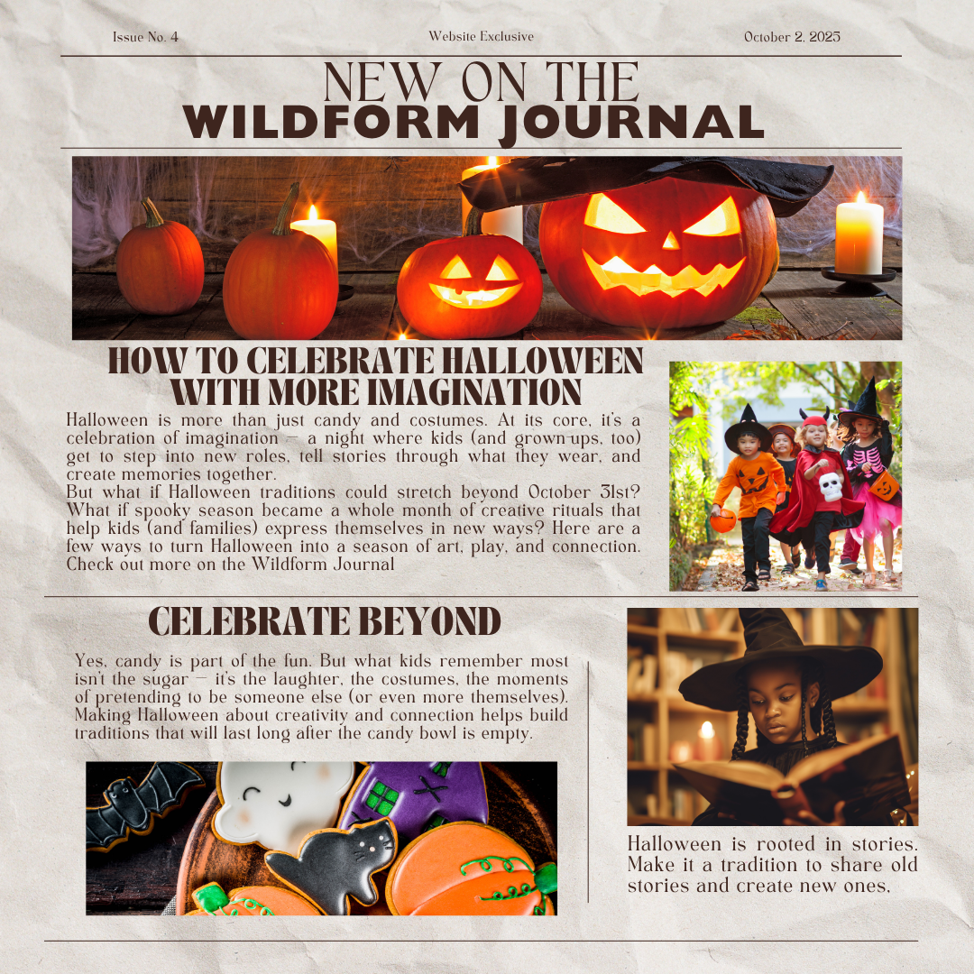 From Trick-or-Treat to Creative Traditions: How Families Can Celebrate Halloween with More Imagination