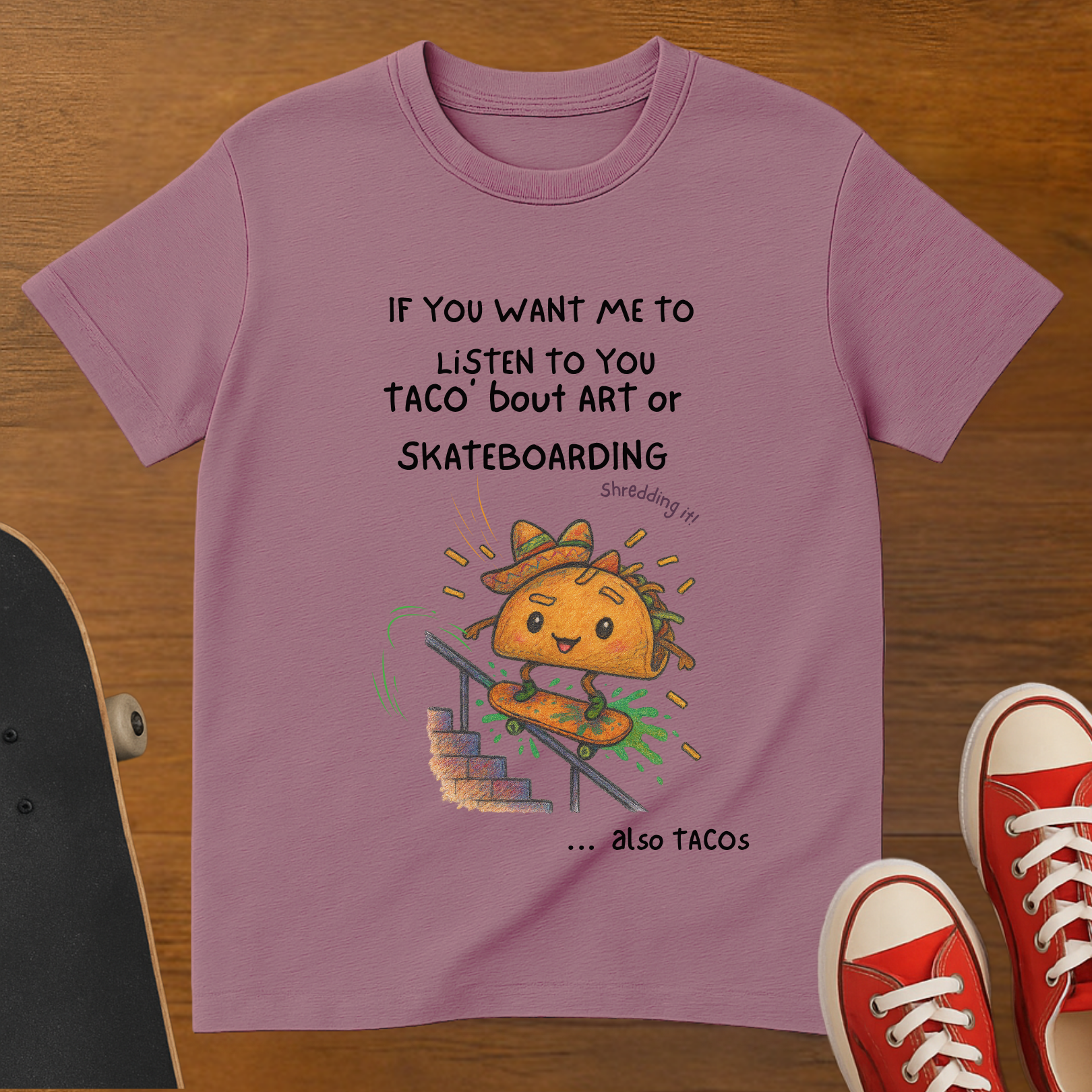 Shredding It! “Big Kids”- Adult Comfort Colors- T-shirt