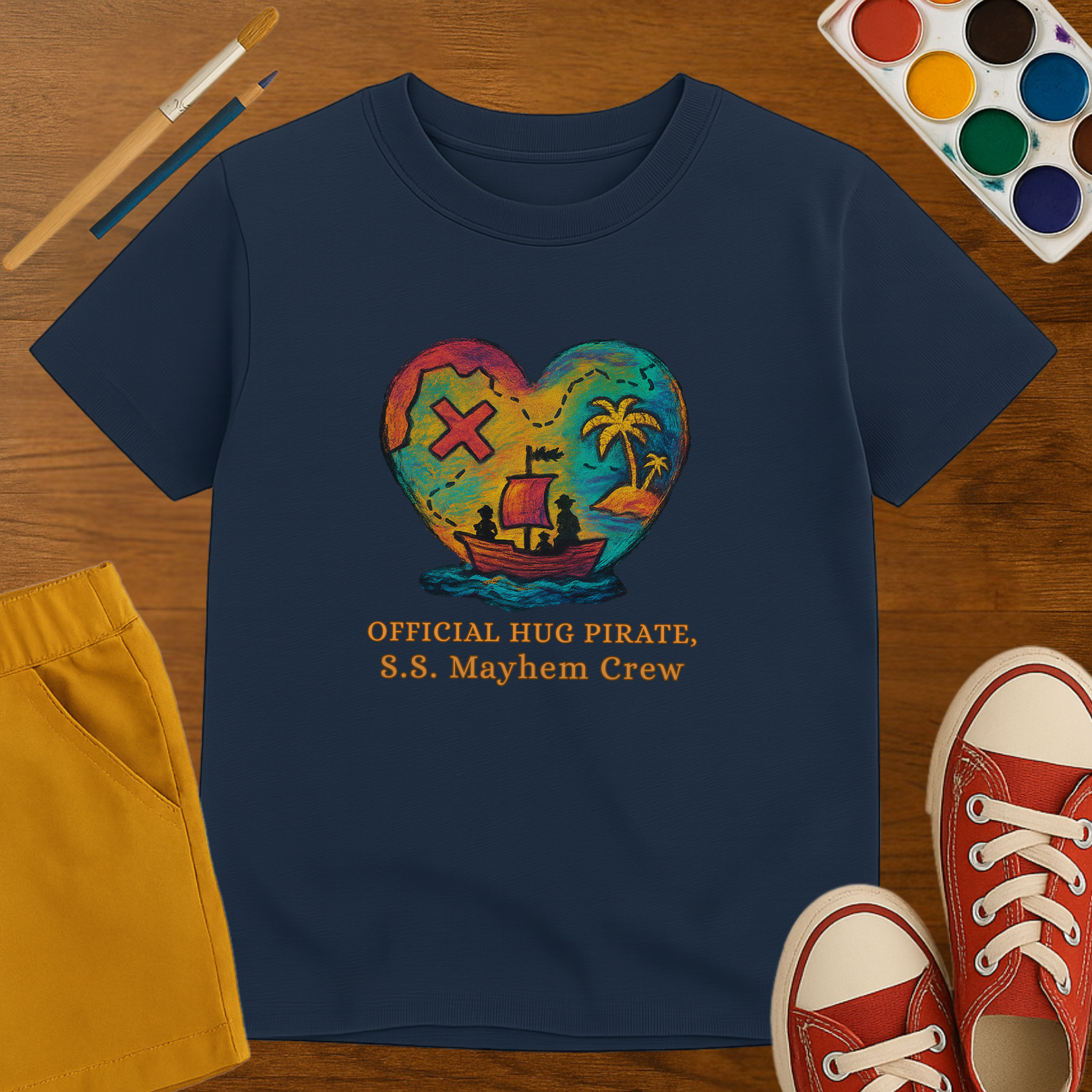 Official Hug Pirate- Toddler's Fine Jersey T-Shirt