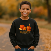 In My Caramel Apple Era Kids Graphic Crewneck Sweatshirt